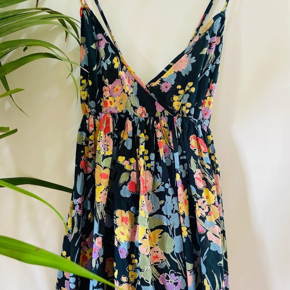 Floral Spaghetti Strap Dress
